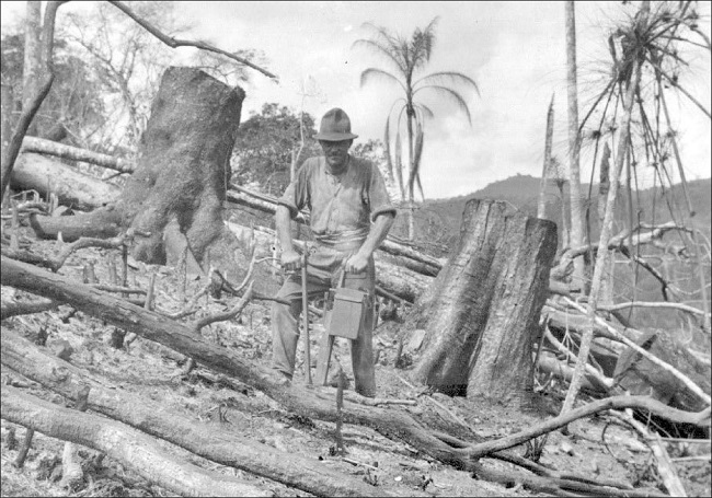 Colono na década de 1930. Seara, Santa Catarina, Brasil. 