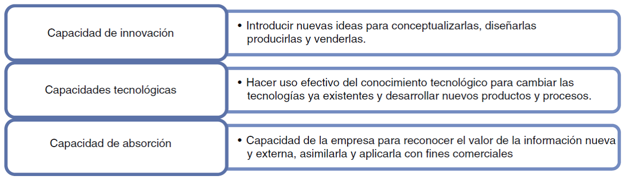 Tipos de capacidades.