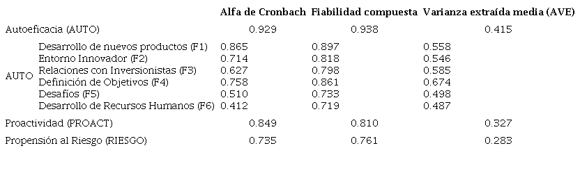 Análisis de Confiabilidad de Escalas - Constructos Originales