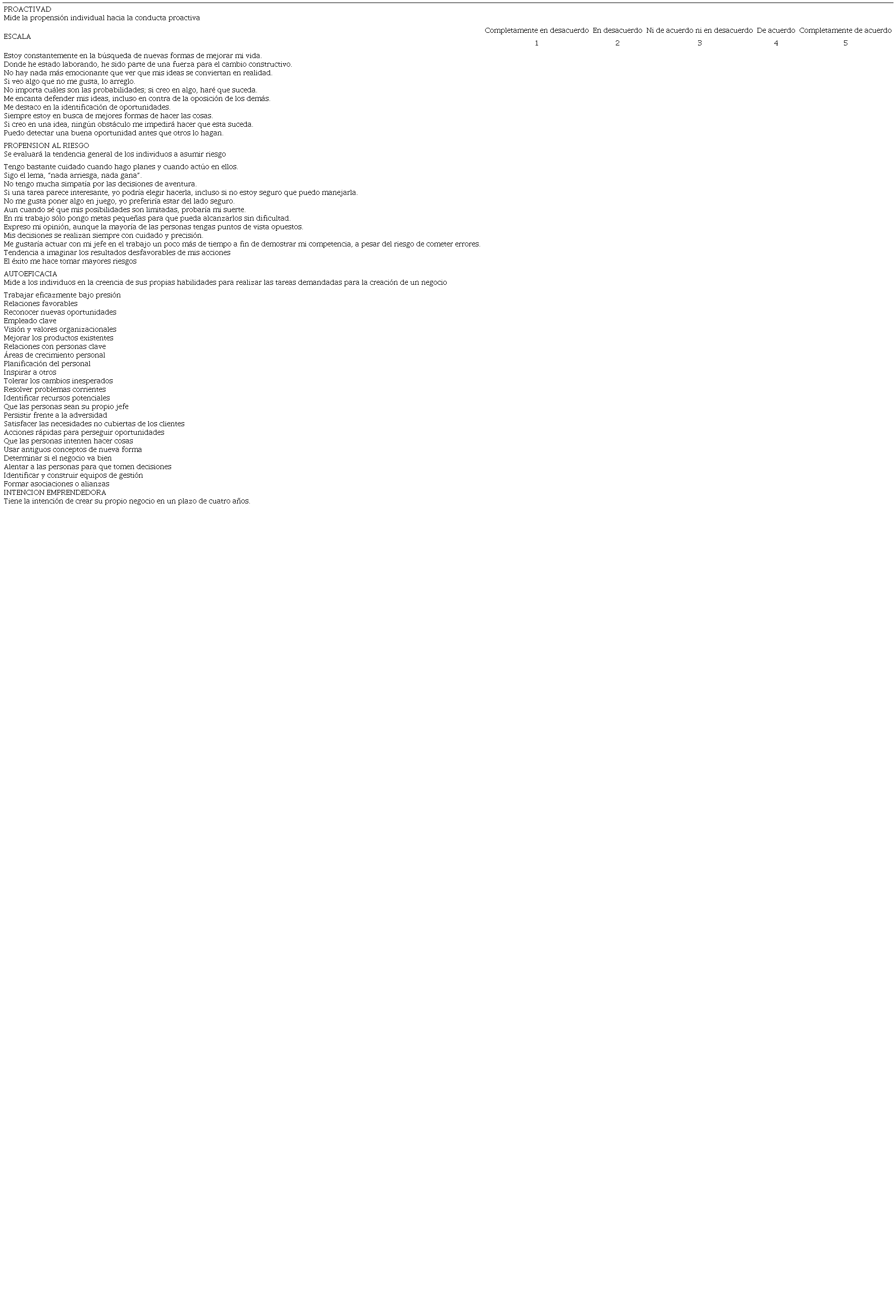 Cuestionario Propuesto