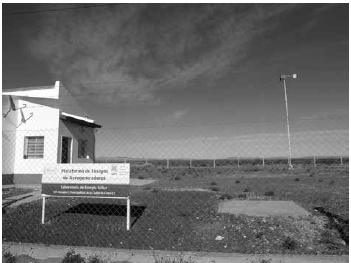 Plataforma de Ensayos de Aerogeneradores, del Instituto Nacional de Tecnología Industrial INTI. 