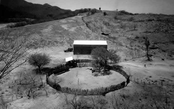 Potrero en territorio guarijío.