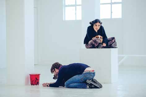 Sé tu perro, evento público, Galería Karst, 2016.