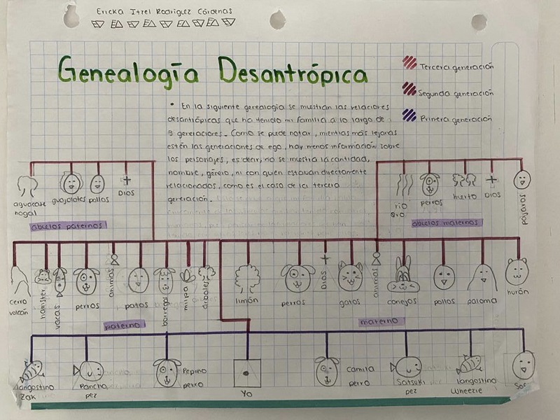 Registro fotogr�fico del material realizado por la estudiante.