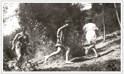 : Running exercise. Undated. Private collection
