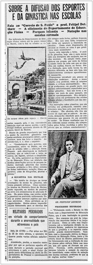 Frijtof divulga seu projeto de Educação Física nas escolas de São Paulo