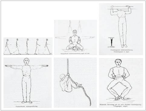 Desenhos de Hjalmar Ling