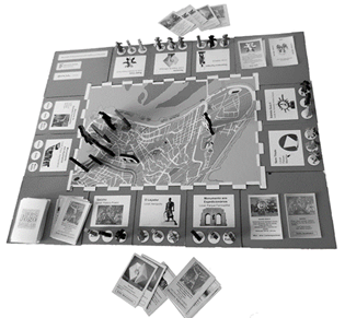 Final Prototype of the game board &ldquo;Conquer the Work&rdquo;