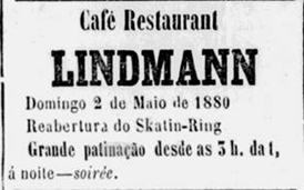 Anuncio de patina&ccedil;&atilde;o. Dezenove de Dezembro, 1 mai. 1880, p. 4