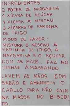 Versão final da receita dos biscoitos da alegria