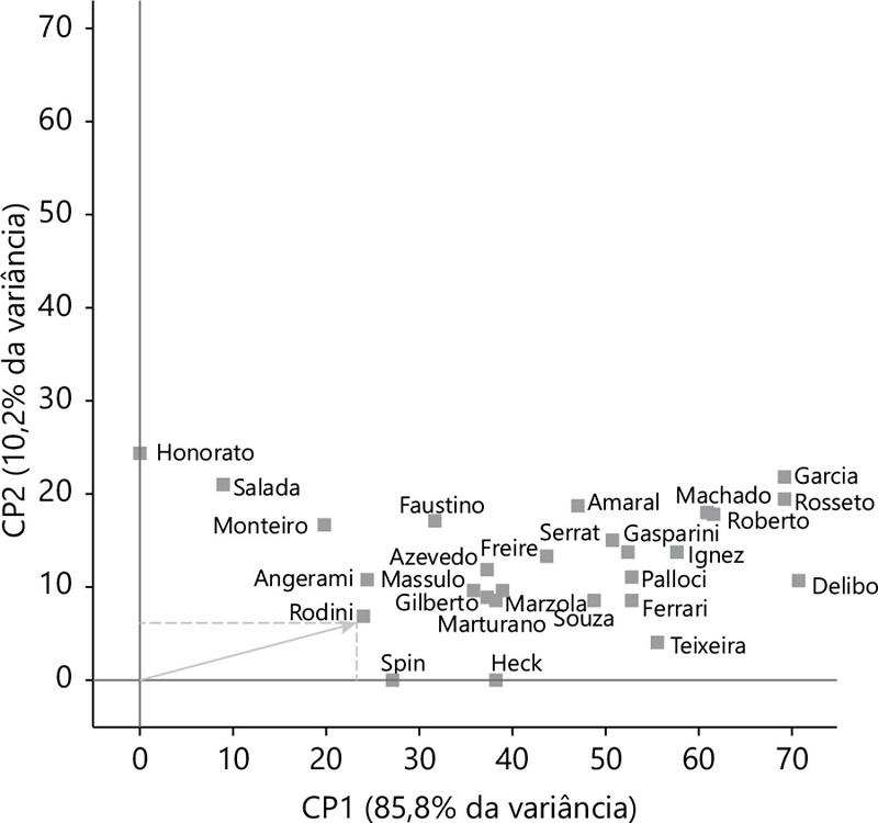 Redefinição por translação de eixos para ordenamento das escolas relativas ao estudo do 5º ano do Ensino Fundamental