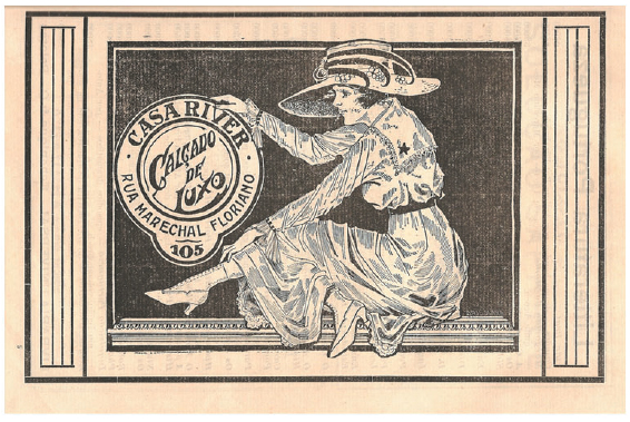 Propaganda veiculada na Illustração Pelotense, ano III, n. 12, 16 de junho de 1921.