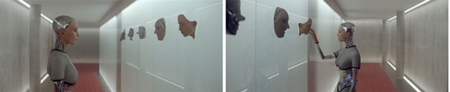 Alicia Vikander em Ex-machina (2015).