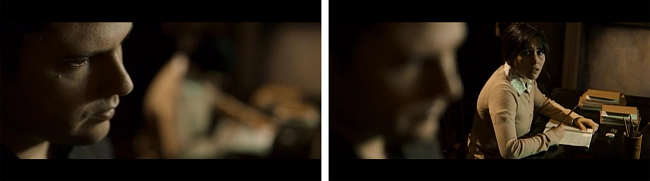 Sombras deformadoras e flou art&iacute;stico conferem &agrave; cena uma significa&ccedil;&atilde;o de ordem psicol&oacute;gica