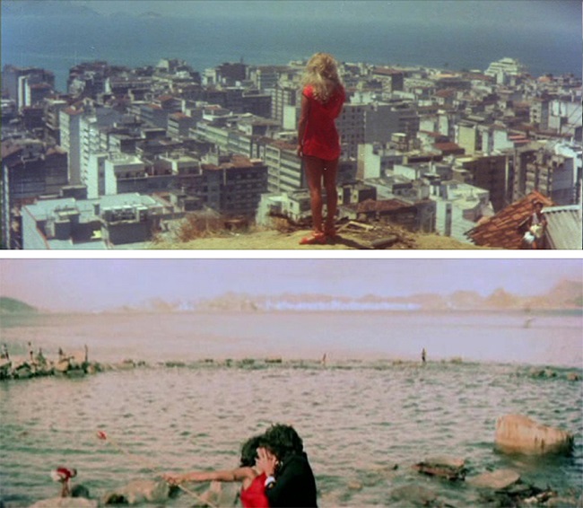 Copacabana mon amour e A idade da terra: imagens coloridas em scope