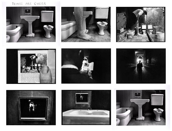Duane Michals. Things are queer, 1972.Fonte: https://www.sfmoma.org/artwork/84.58.B
