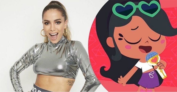 Anitta e Anittinha.