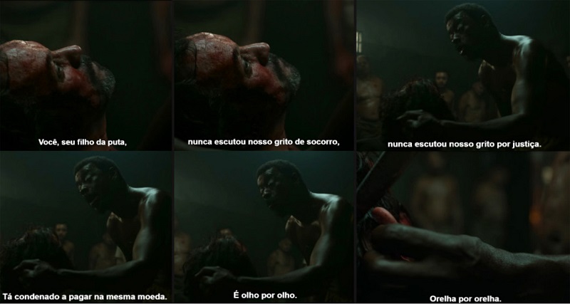 Edson confronta e fere agente penitenciário durante rebelião.