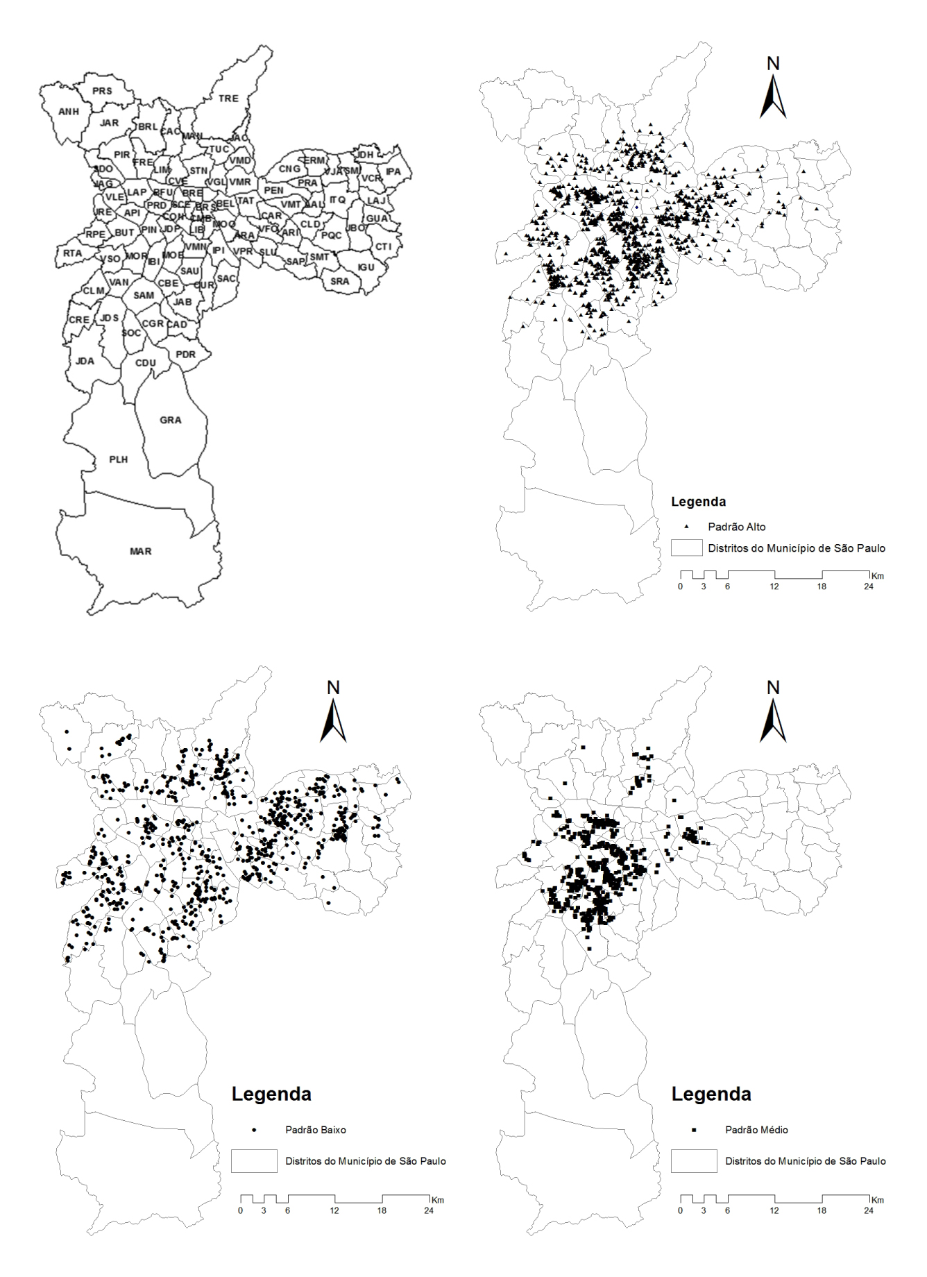 Imóveis lançados no Município de São Paulo (2000-2008)15
						