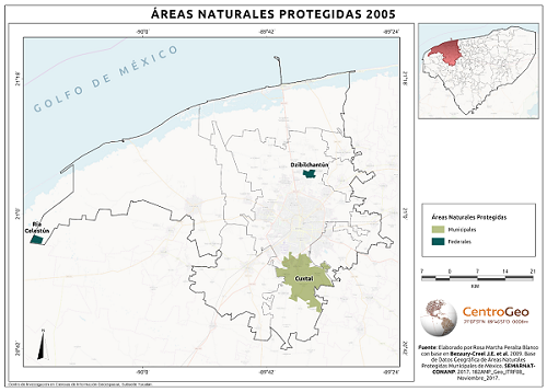 Áreas naturales protegidas 2005