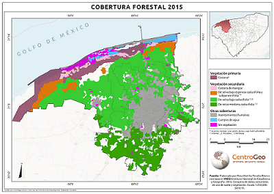 Cobertura forestal 2015