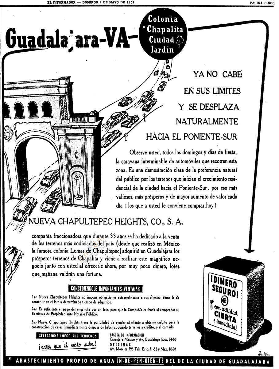 Promocin de nuevos fraccionamientos en Chapalita, Guadalajara