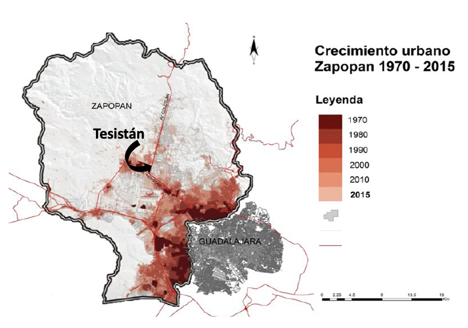 Expansi�n hacia el municipio de Zapopan