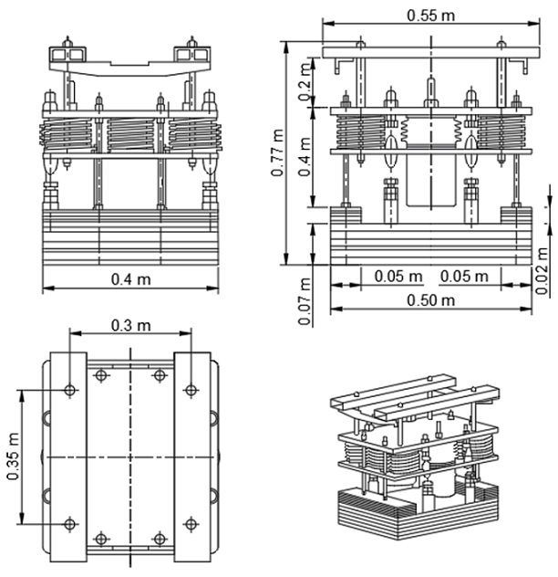 Diseño final del AMS del puente peatonal 1
