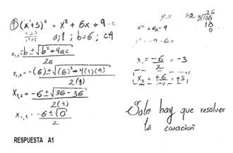 Respuesta de A1 en la situación 1.