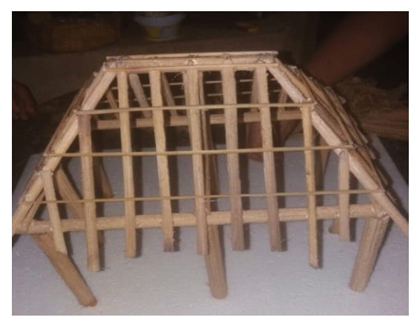 Estrutura da construção escolhida pelos alunos.