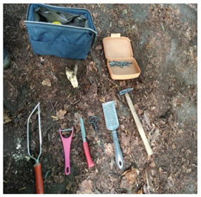 Herramientas utilizadas en algunas de las actividades. Elaboración propia