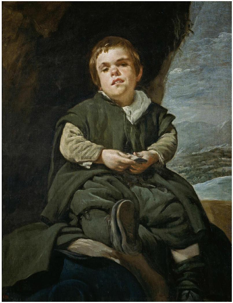 Francisco Lezcano, &ldquo;el Ni&ntilde;o de Vallecas&rdquo; (1643-1645), de Diego Vel&aacute;zquez. Museo del Prado