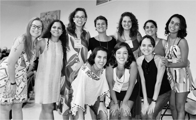 Comiss&atilde;o organizadora do I Encontro do GT Mulheres na MFC