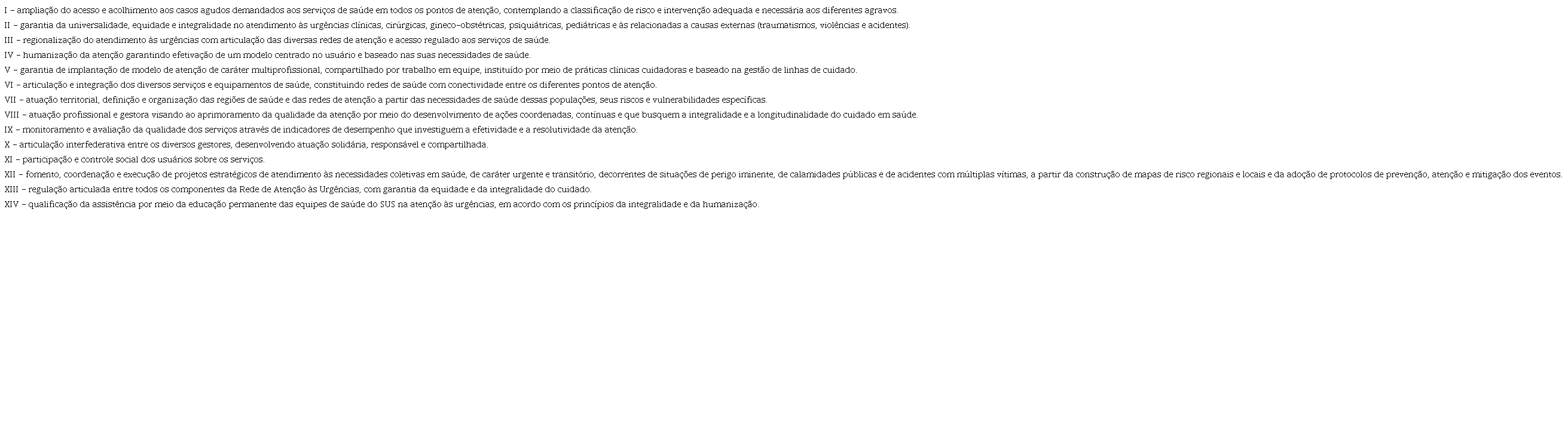 Diretrizes da Rede de Atenção às Urgências e Emergências (Brasil, 2011)