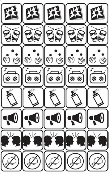 Collectively developed icons for use in mapping