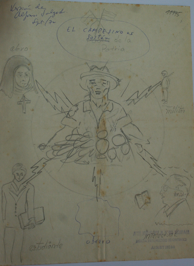 "El campesino es el sostén" (CDRBR/M, 2012, fol. 11995)
