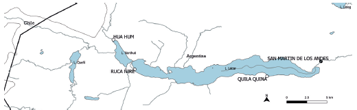 Cuencas de lagos Lcar, Nonthu y Quei.