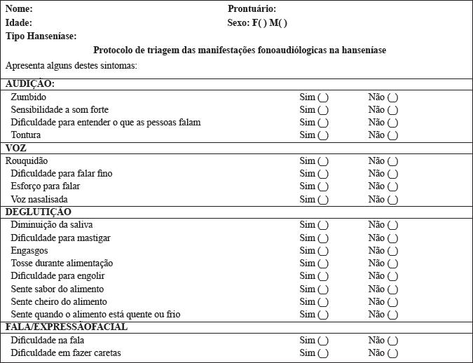 Protocolos de Anamnese e Avaliação Fonoaudiológica