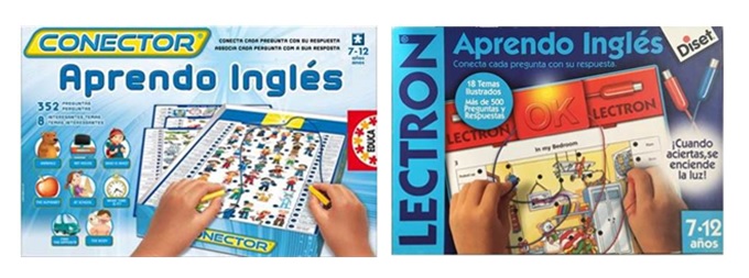 Imagen conjunta de los envases de EDUCA y DISET.