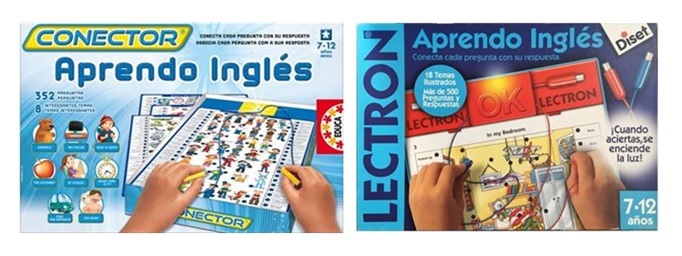 Imagen conjunta de los envases de EDUCA y DISET.