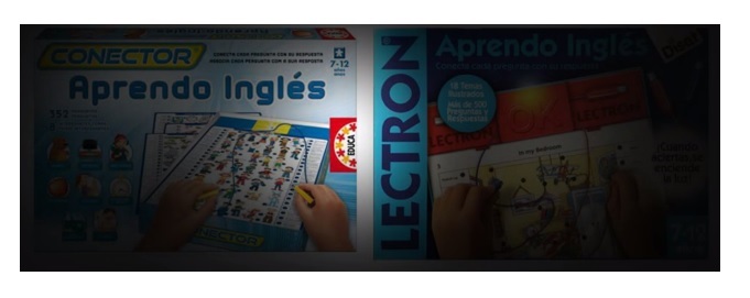 Mapa de opacidad por Eye Tracking de ambos juguetes.