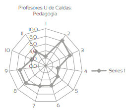Valor que dan a la pedagogía profesores de licenciaturas en Educación de la U. de Caldas