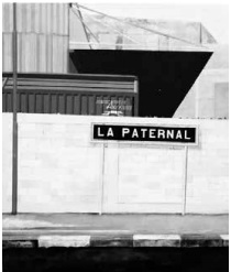 Patricio Larrambebere (1997). La Paternal (FCGSM). Acrílico sobre tela 130x110 cm