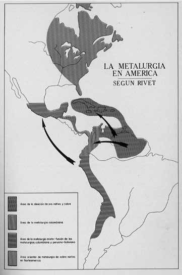 La metalurgia en Am&eacute;rica seg&uacute;n Rivet