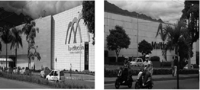 Centros comerciales en Ibagu&eacute;.