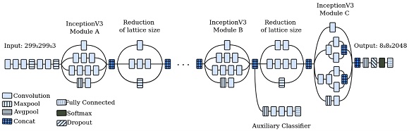 Architecture used for automatic DR detection [19].
