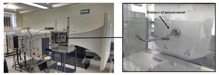 3D UAV model used in the TecQuipment AF100 subsonic wind tunnel.
