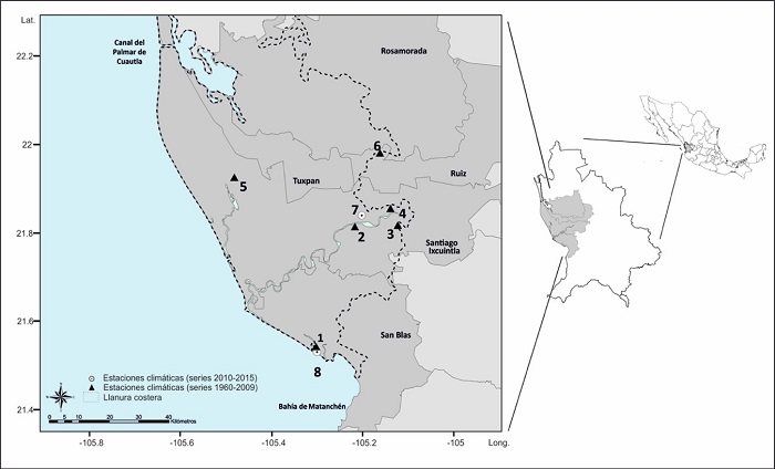 Localización área de estudio.