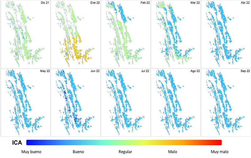 &Iacute;ndice de calidad (ICA) propuesto para superficies ca&ntilde;eras, aplicado a la zona ca&ntilde;era de San Luis Potos&iacute;.