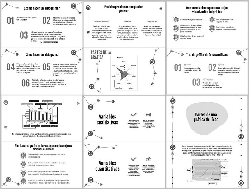 Ejemplo de los materiales elaborados para el curso.